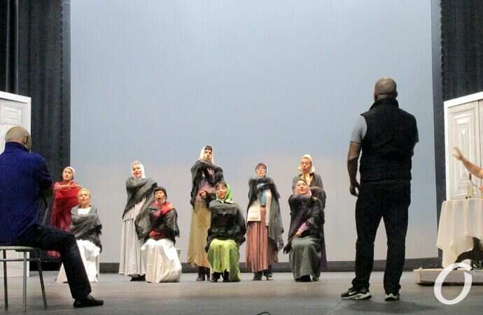 «Двенадцать стульев», репетиция4