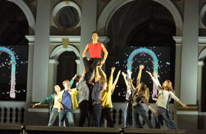 open-air балет на Театральной площади