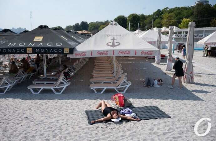 одесские пляжи сентябрь