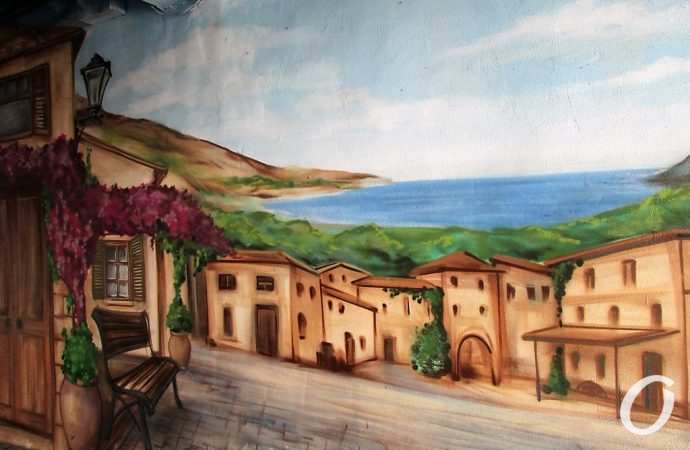 двор на Малой Арнаутской 12 стрит арт