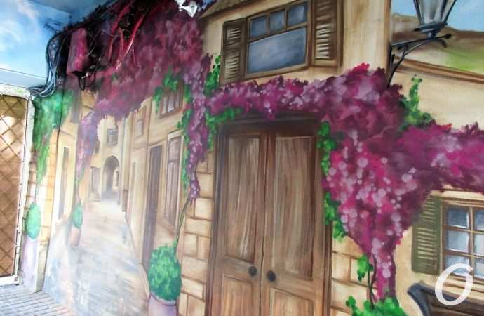 двор на Малой Арнаутской 12 стрит арт