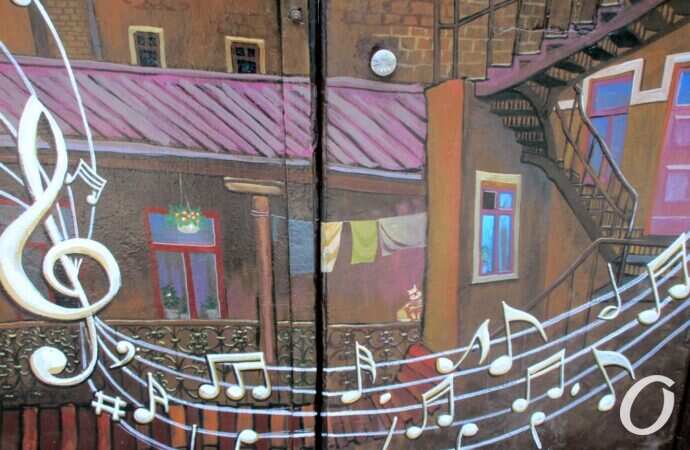 ворота во двор Утесова