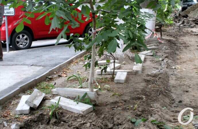 пастера ремонт тротурара