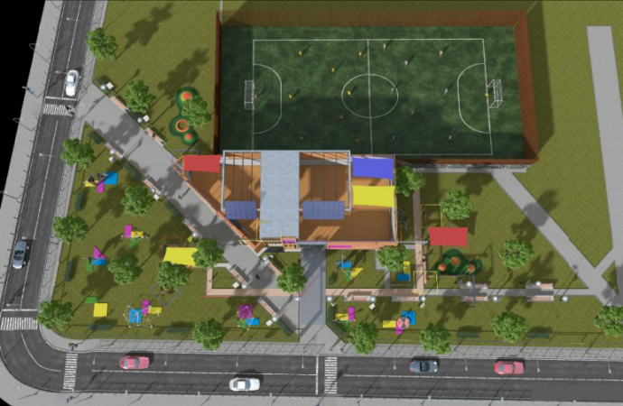 Фото проекта благоустройства Старобазарного сквера