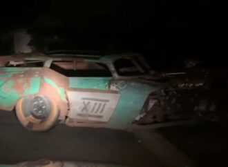 В Одессе «зубастый автомонстр» атаковал подъезд дома на Черемушках