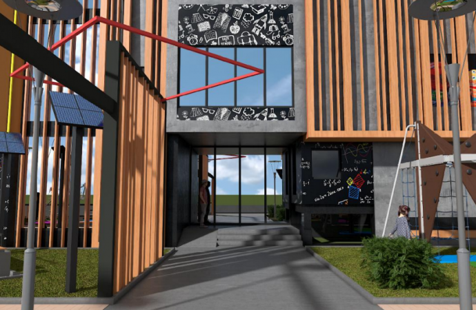 Фото проекта благоустройства Старобазарного сквера