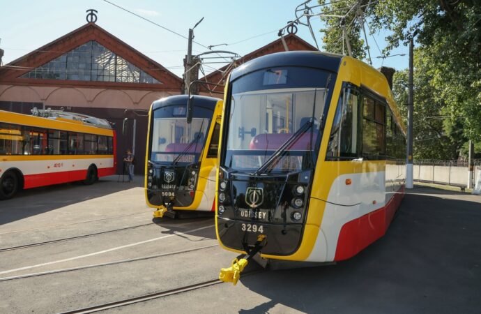 В Одессе деревопад остановил трамваи