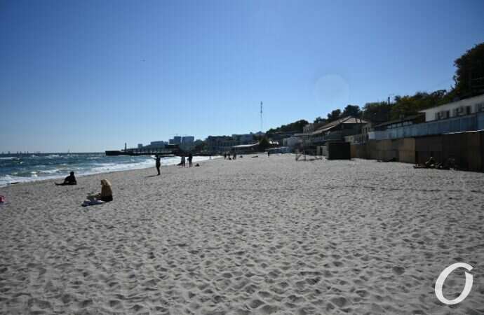 одесские пляжи в начале октября13