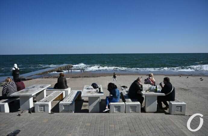 одесские пляжи в начале октября22