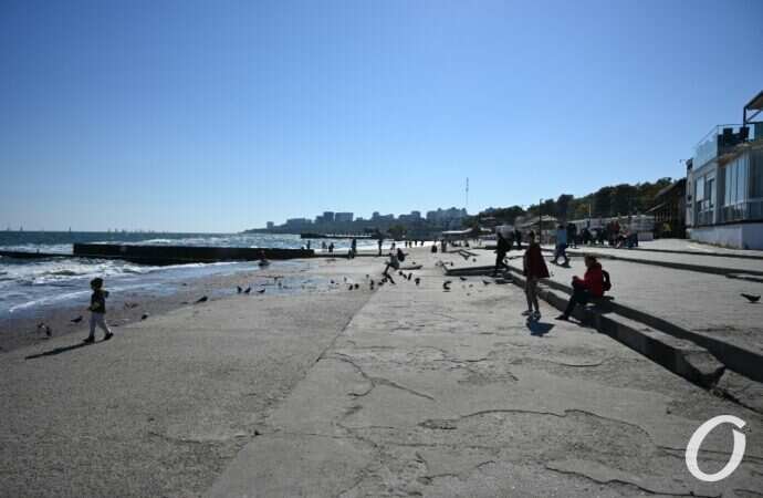 одесские пляжи в начале октября29