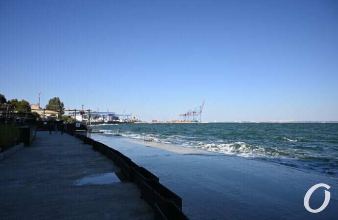 одесские пляжи в начале октября4