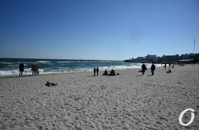 одесские пляжи в начале октября8