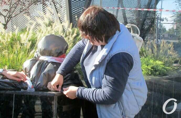 Скульптура Шуры-Мурры в Одессе, открытие2