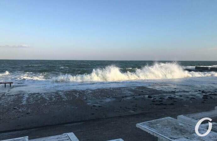 Шторм на Ланжероне7