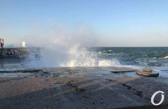 Шторм на Ланжероне16