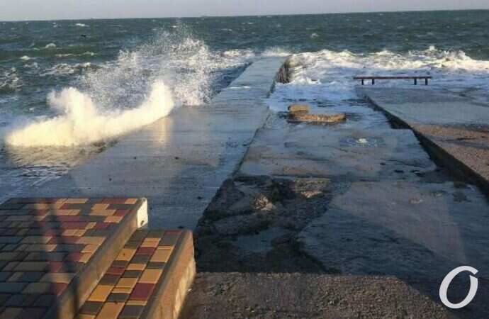 Шторм на Ланжероне13