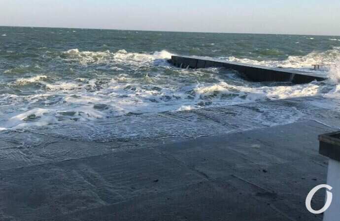 Шторм на Ланжероне12