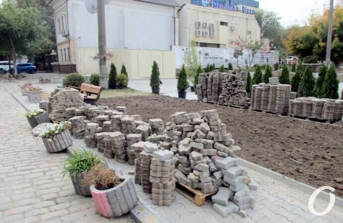 Красный переулок, плитка2