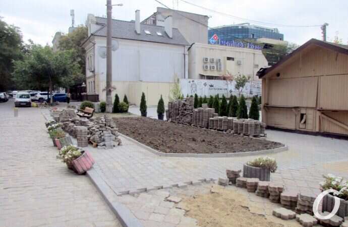 Красный переулок, плитка3