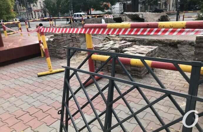 работы на Александровском проспекте7