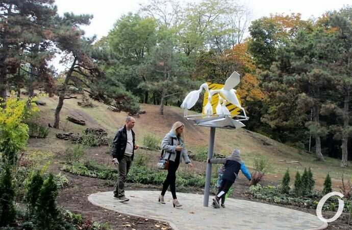 Арт-объект в парке Победы