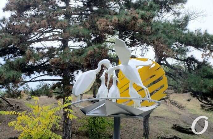 Арт-объект в парке Победы2