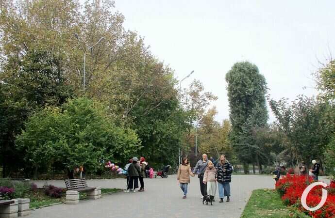 Одесса, октябрь 2021, Парк Победы3