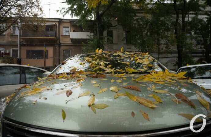 Одесса, осенний дождь, октябоь