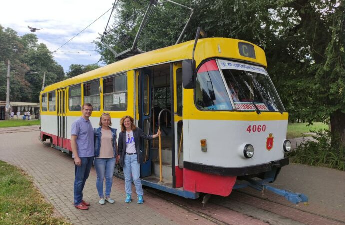 В одесских трамваях будут рассказывать об истории города
