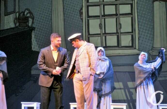 Премьера 12 стульев в одесской Музкомедии