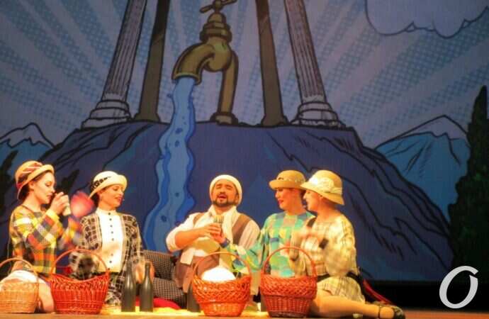 Премьера 12 стульев в одесской Музкомедии