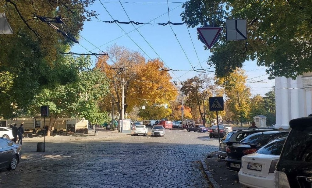 новая схема дорожного движения в центре Одессы3