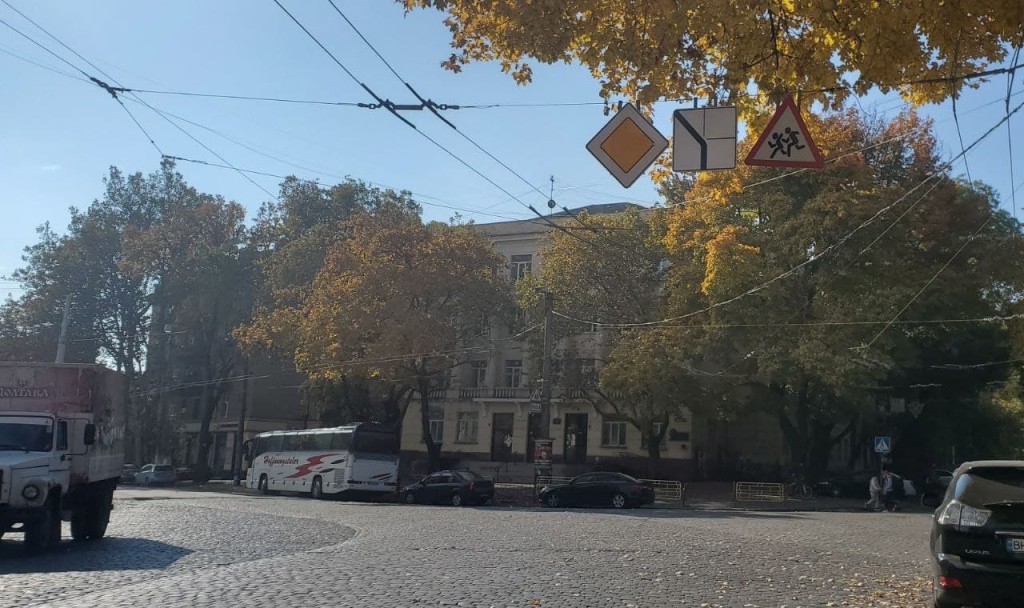 новая схема дорожного движения в центре Одессы4
