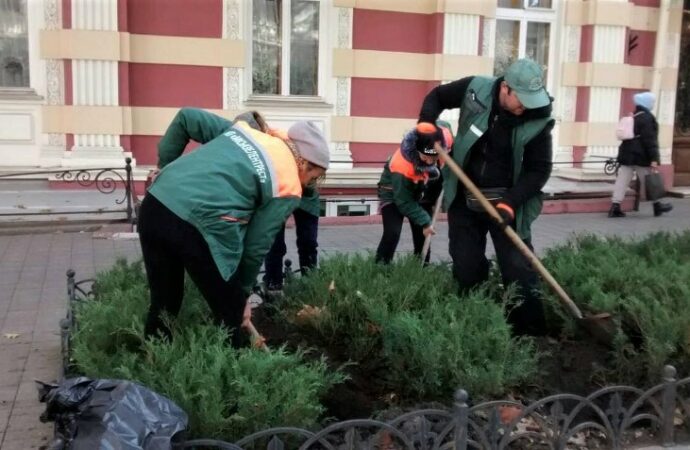 благоустройство Тираспольского шоссе6