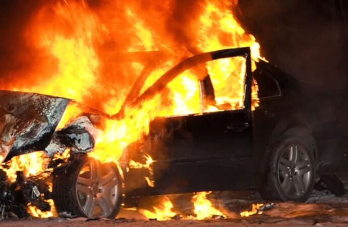 На Одесчине сгорел в авто начальник службы безопасности агрокомпании