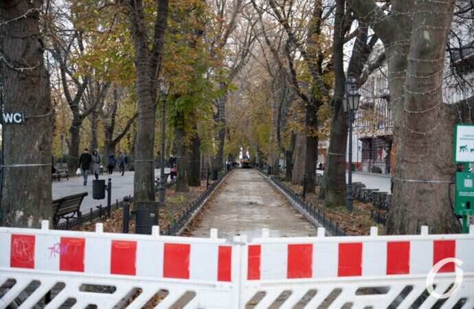 Капремонт Приморского бульвара