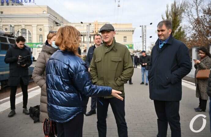 встреча нового поезда Одесса-Измаил18