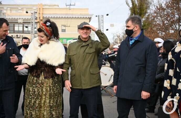 встреча нового поезда Одесса-Измаил3