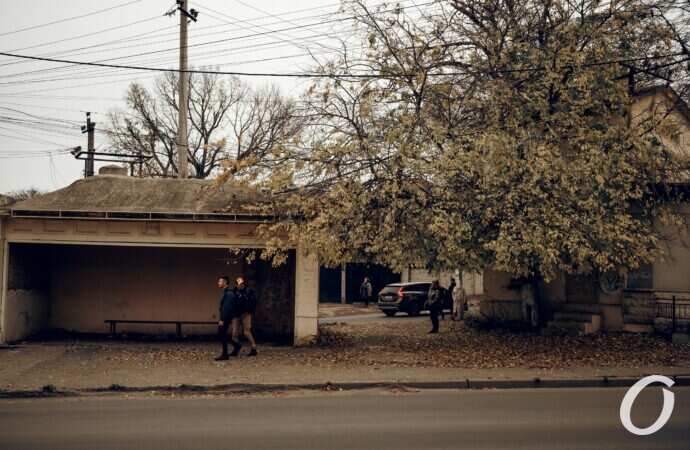 Дача Ковалевского ноябрь осень море