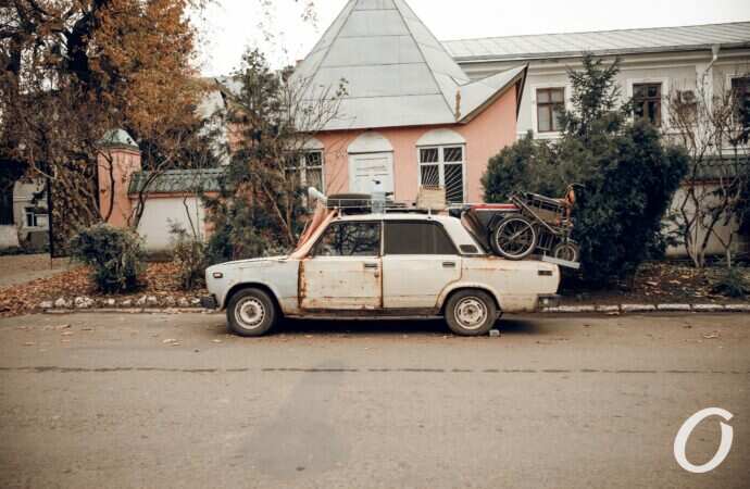 Дача Ковалевского ноябрь осень море