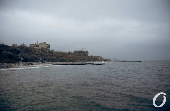 Дача Ковалевского ноябрь осень море