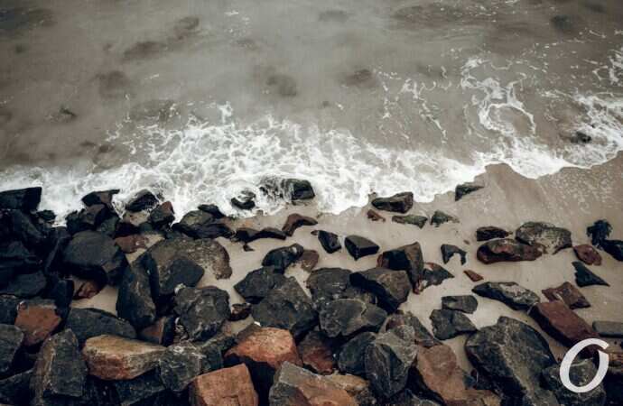 Дача Ковалевского ноябрь осень море