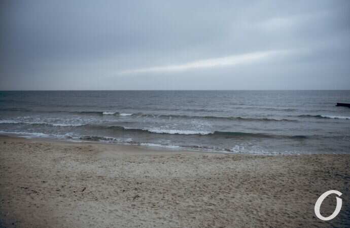 Дача Ковалевского ноябрь осень море