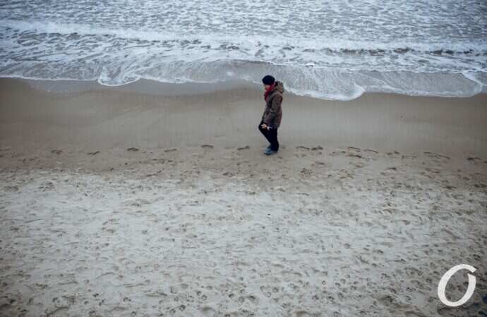 Дача Ковалевского ноябрь осень море