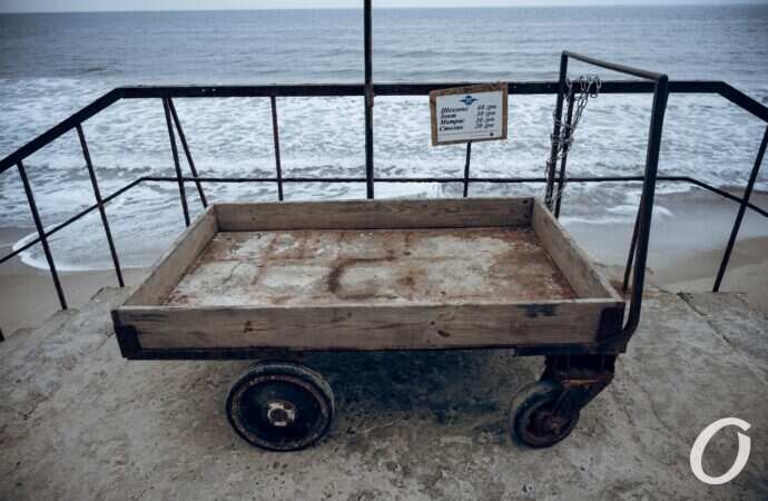 Дача Ковалевского ноябрь осень море