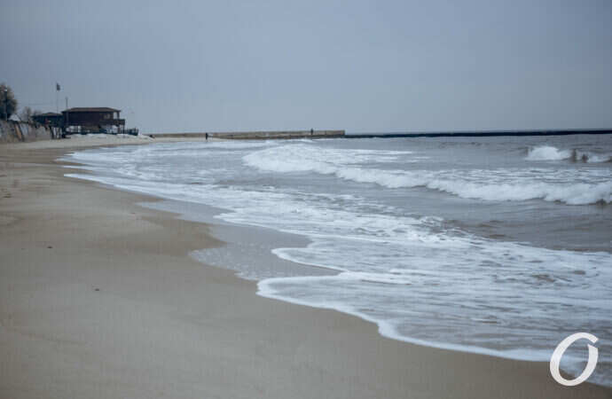 Дача Ковалевского ноябрь осень море