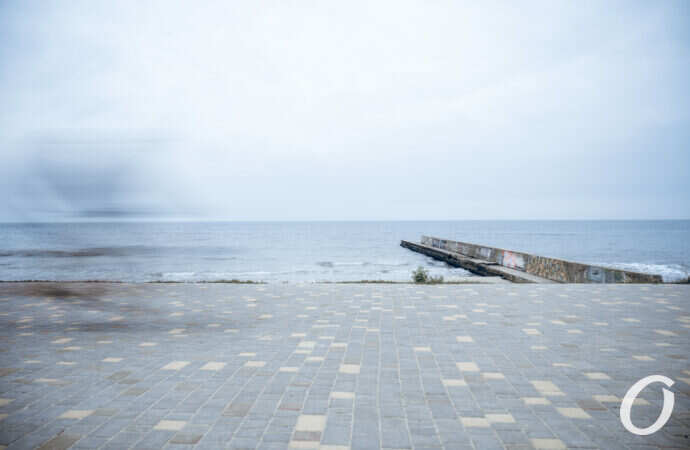 Дача Ковалевского ноябрь осень море