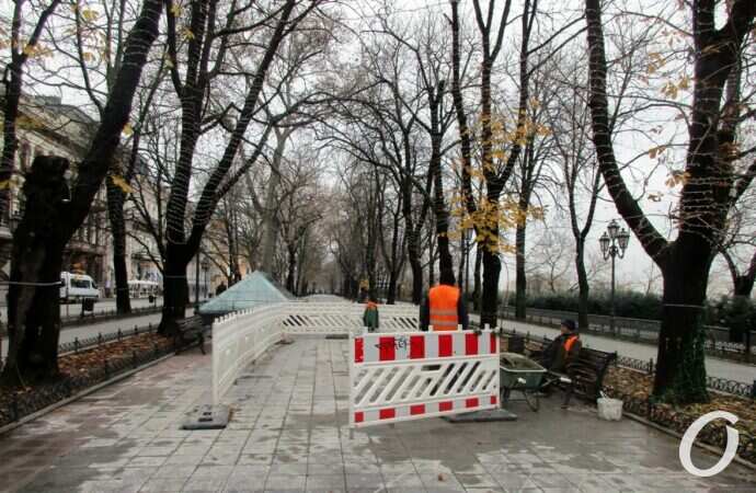 Приморский бульвар, декабрь3