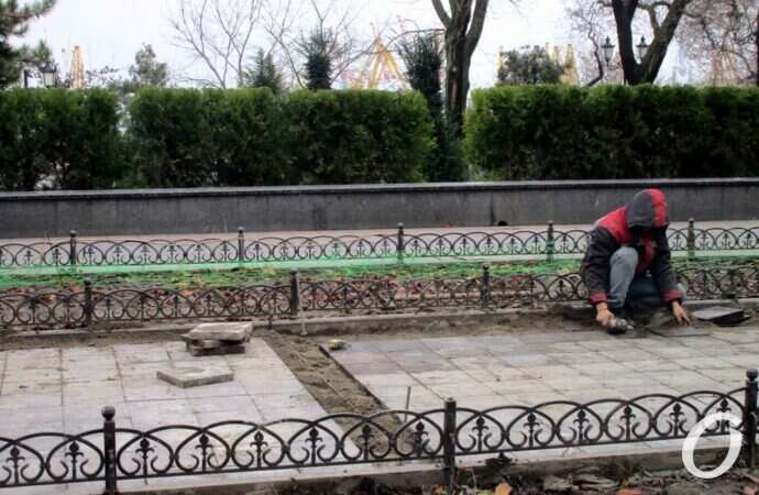 Приморский бульвар, декабрь6