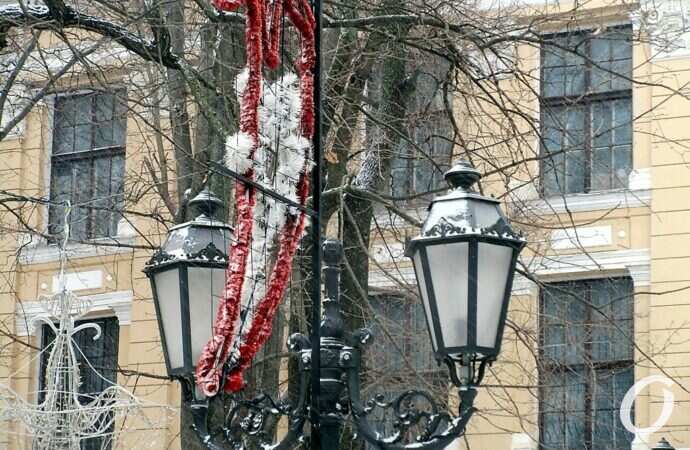 Снег в Одессе 24 декабря34